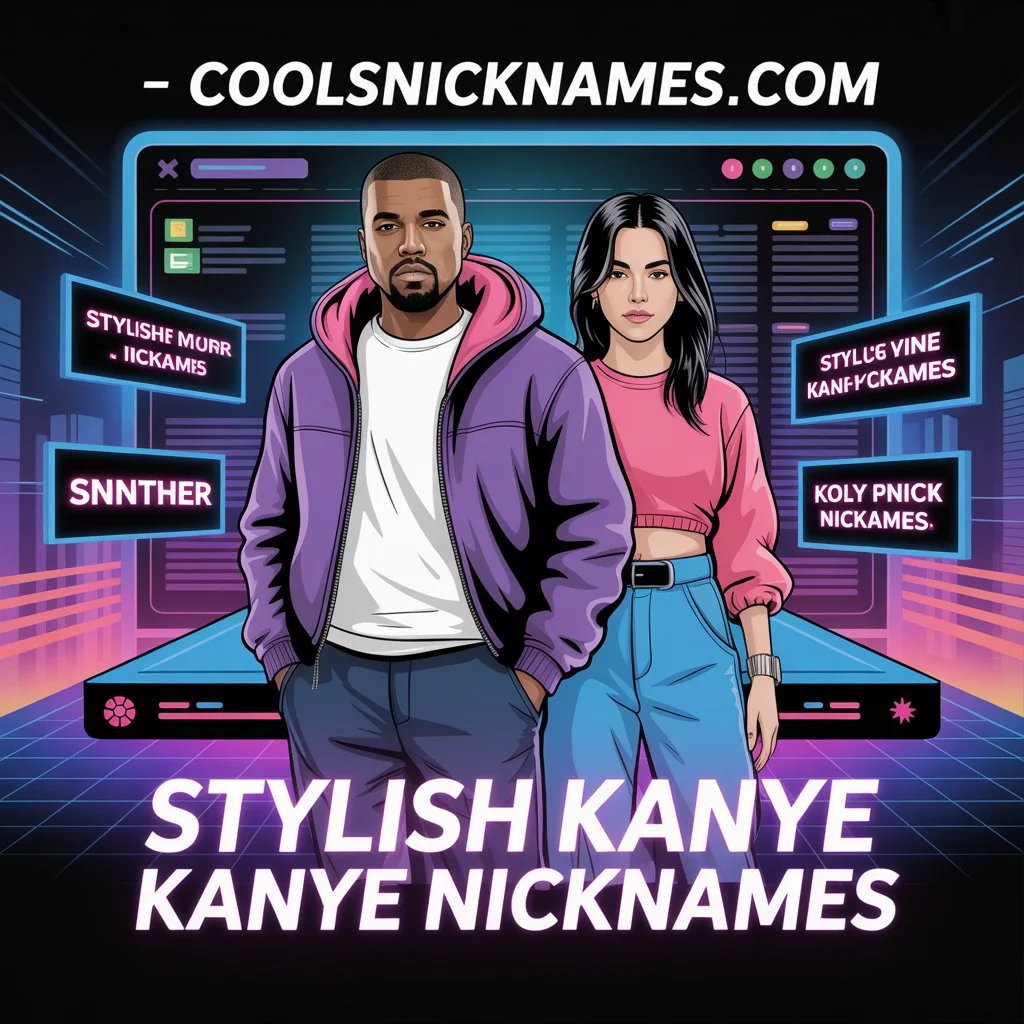 Stylish Kanye Nicknames