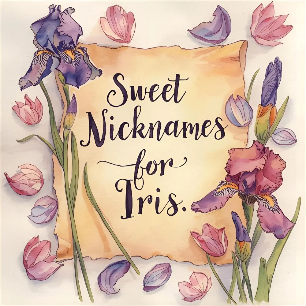 Sweet Nicknames for Iris
