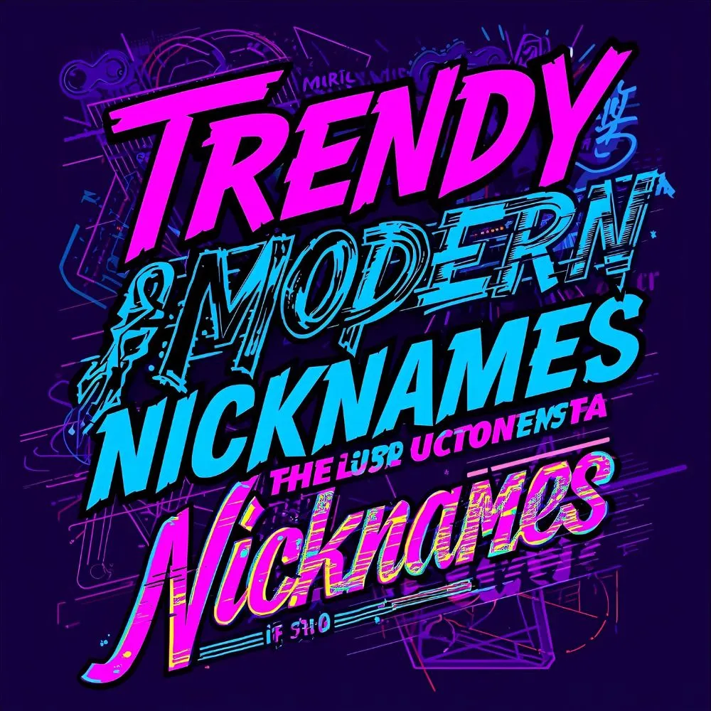 Trendy & Modern Nicknames