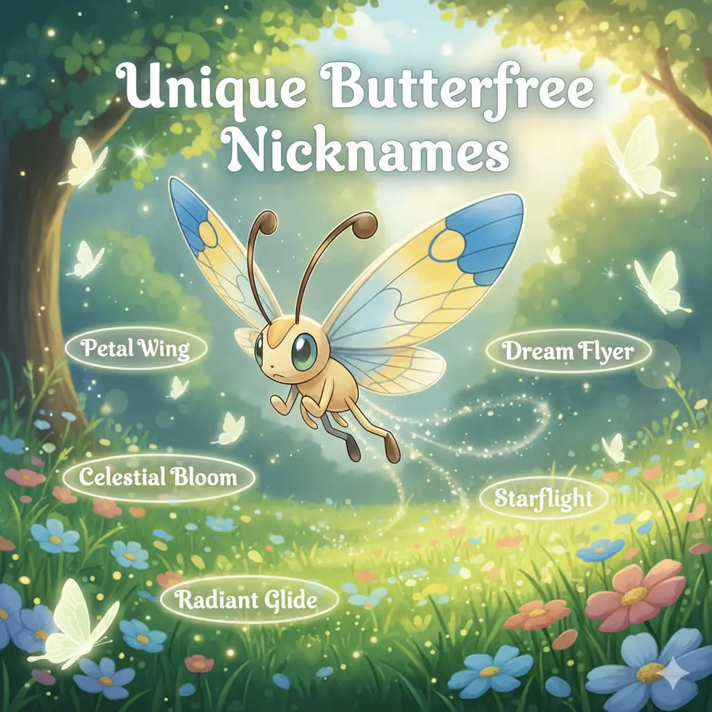  Unique Butterfree Nicknames