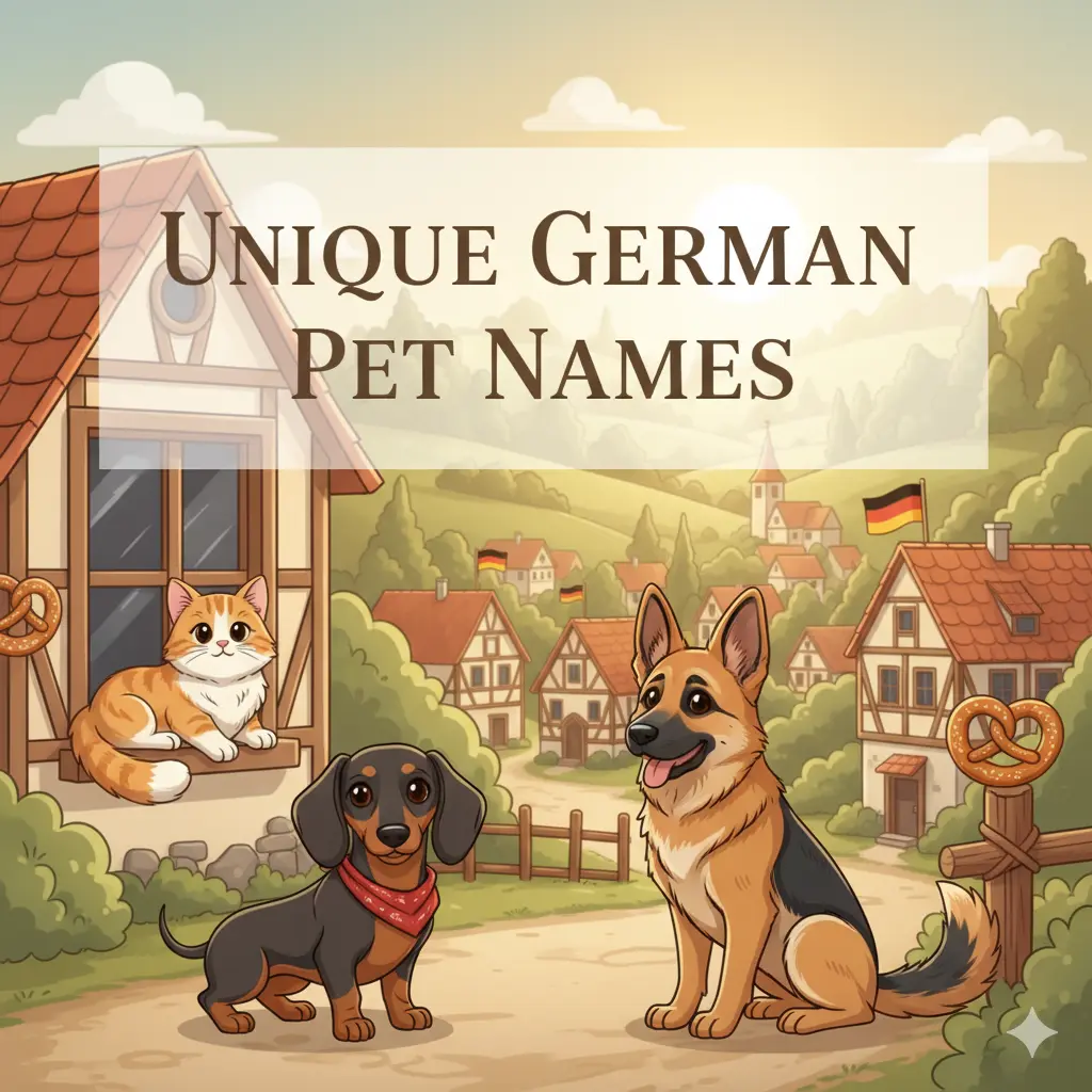 Unique German Pet Names