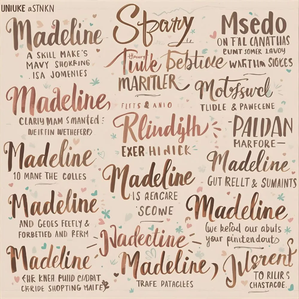 Unique Nicknames for Madeline