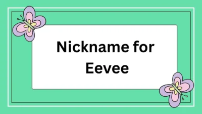 Nickname for Eevee