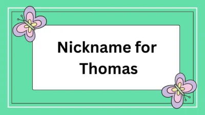 Nickname for Thomas