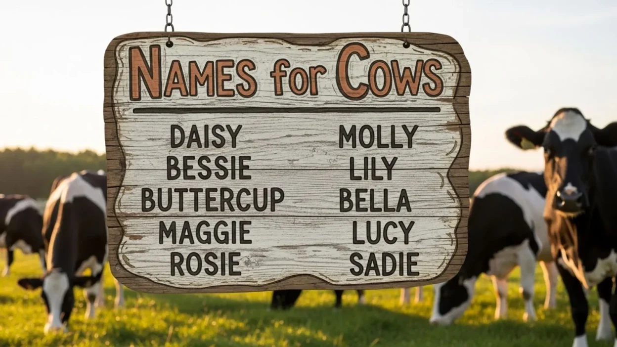 Names for Cows