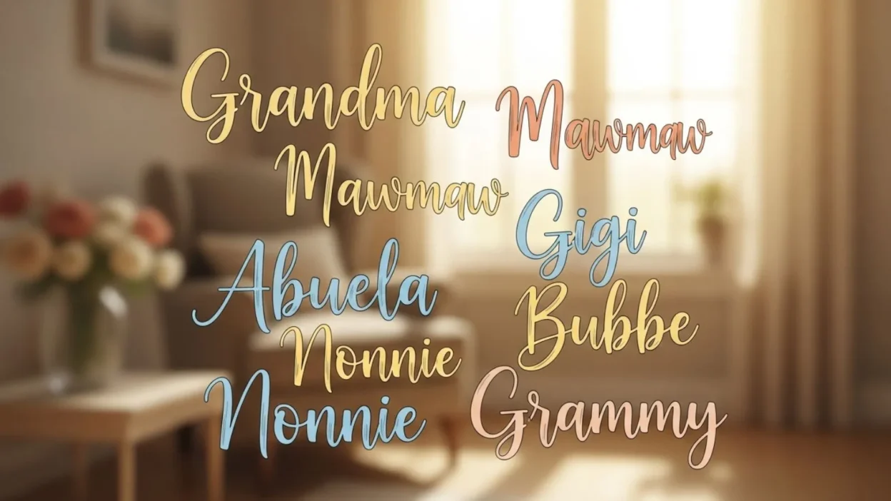 Names for Grandmothers
