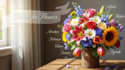 Names for Flowers