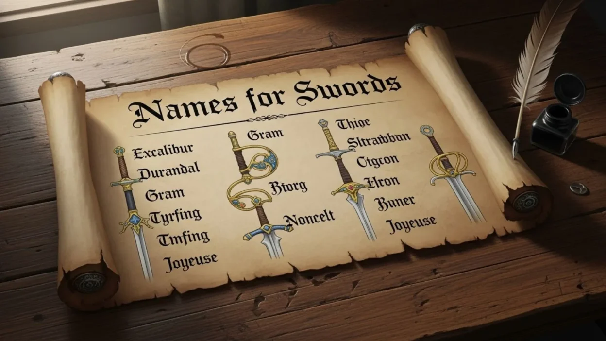 Names for Swords