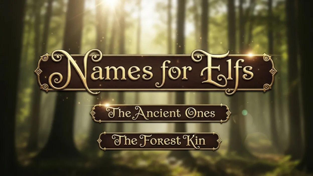 Names for Elfs