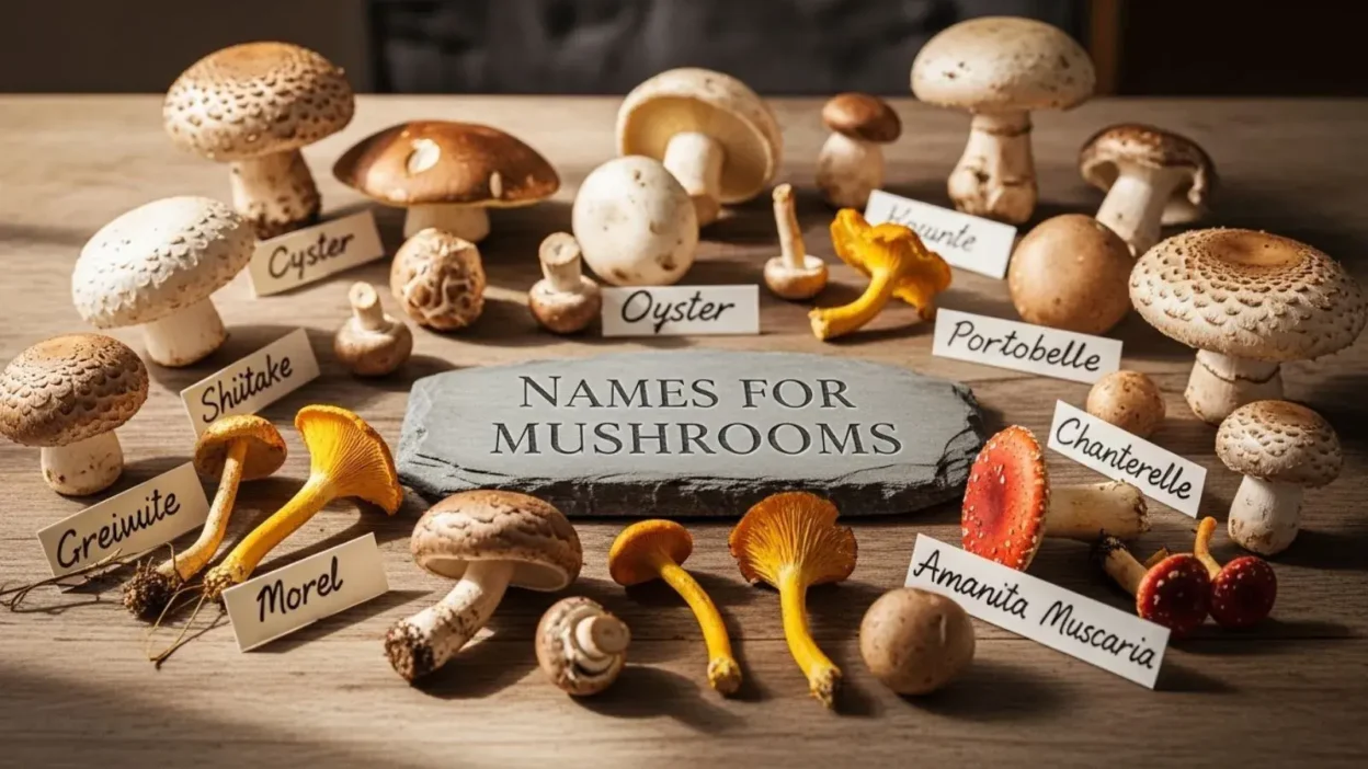 Names for Mushrooms