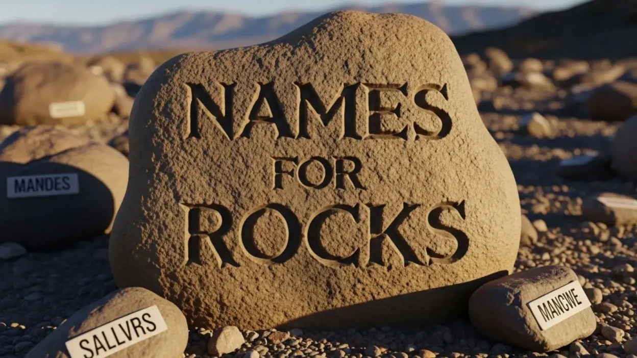 Names for Rocks