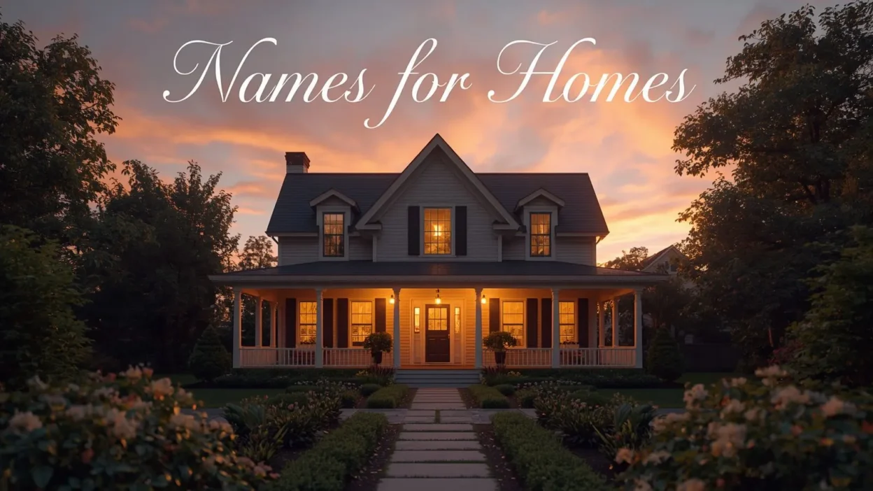 Names for Homes