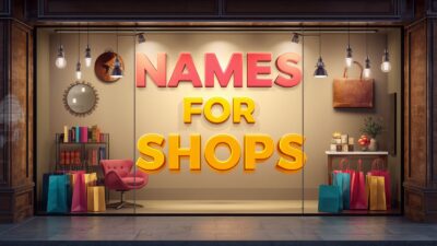 Names for Shops