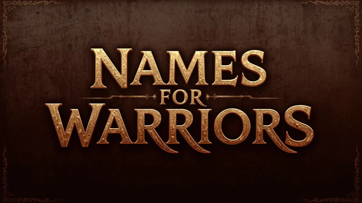 Names for Warriors